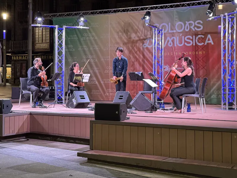 Un quartet de l’ONCA acompanya Takaya Minami, finalista del SaxFest 2026, en el cicle Colors de Música