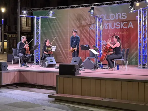 Un quartet de l’ONCA acompanya Takaya Minami, finalista del SaxFest 2026, en el cicle Colors de Música