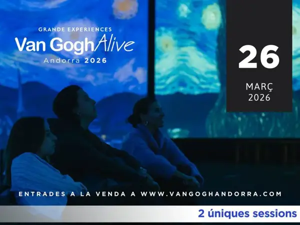 Van Gogh Alive Andorra: concert immersiu en directe